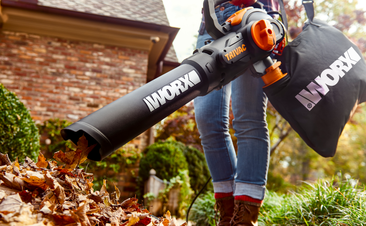 Blow, Mulch, Vacuum & Done. Clear the yard and shred the mess in one easy sweep with our Trivac and mulchers—so you can get back to your fall favorites faster.