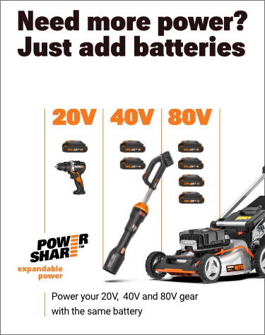 Need more power? Just add batteries