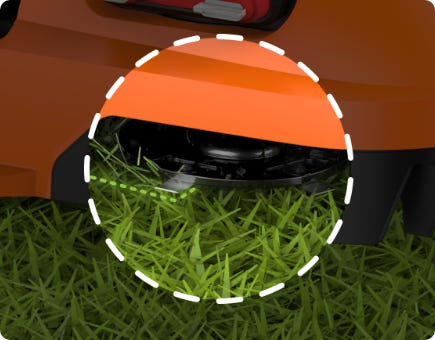 The Landroid doesn’t collect grass clippings. Fine clippings are left behind, serving as nutrition for your yard.