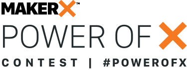 Makerx power of x contest using #powerofx