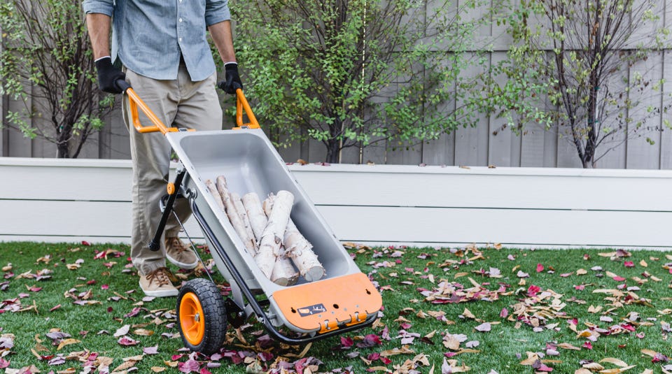 WORX | AEROCART 8-IN-1 WHEELBARROW / YARD CART / DOLLY