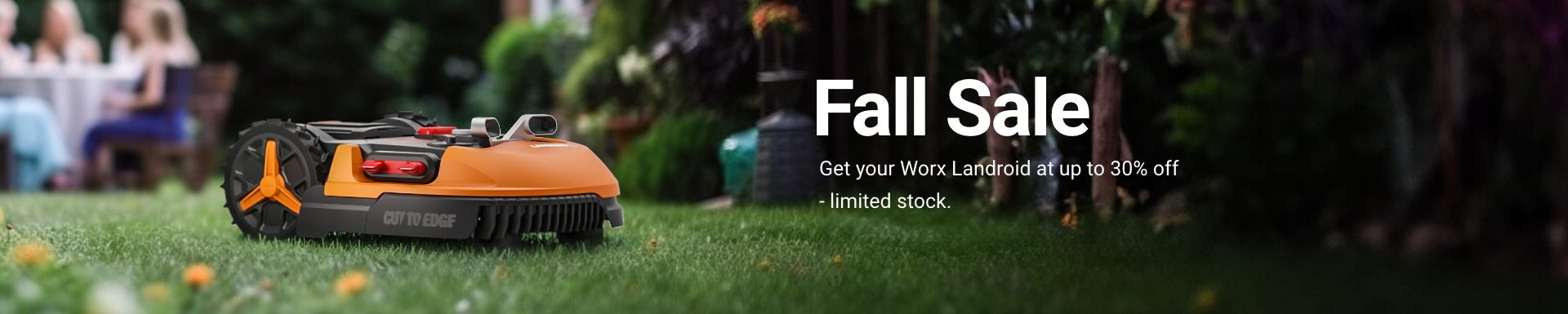 Landroid Summer Sale. 50% off until August 7th or while supplies last. Shop and save now!