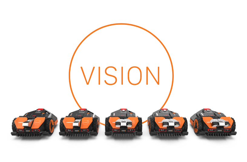 Profile view of Landroid Vision