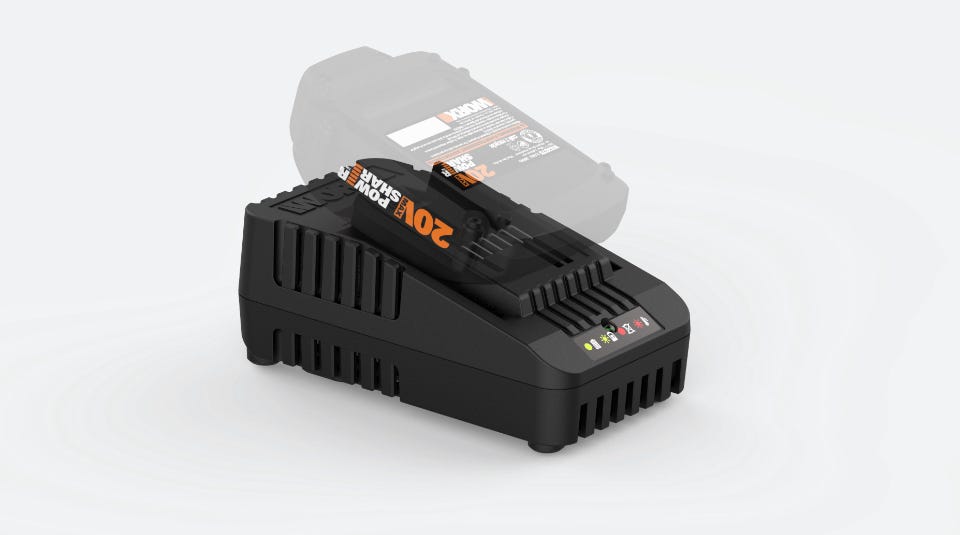 Cargador de Batería Worx WA3860 20V