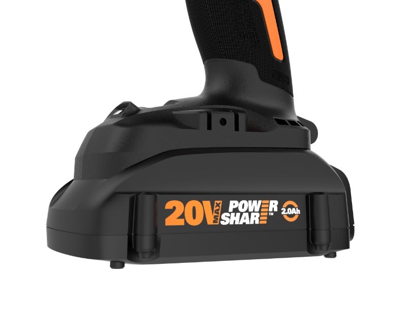 PowerShare™ battery works with every tool on the platform