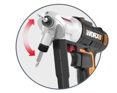 WORX Switch Driver with a twist WORX Switch Driver with a twist