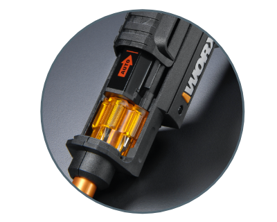 WORX SD Driver WX254L bits cartridge fits into SD Driver