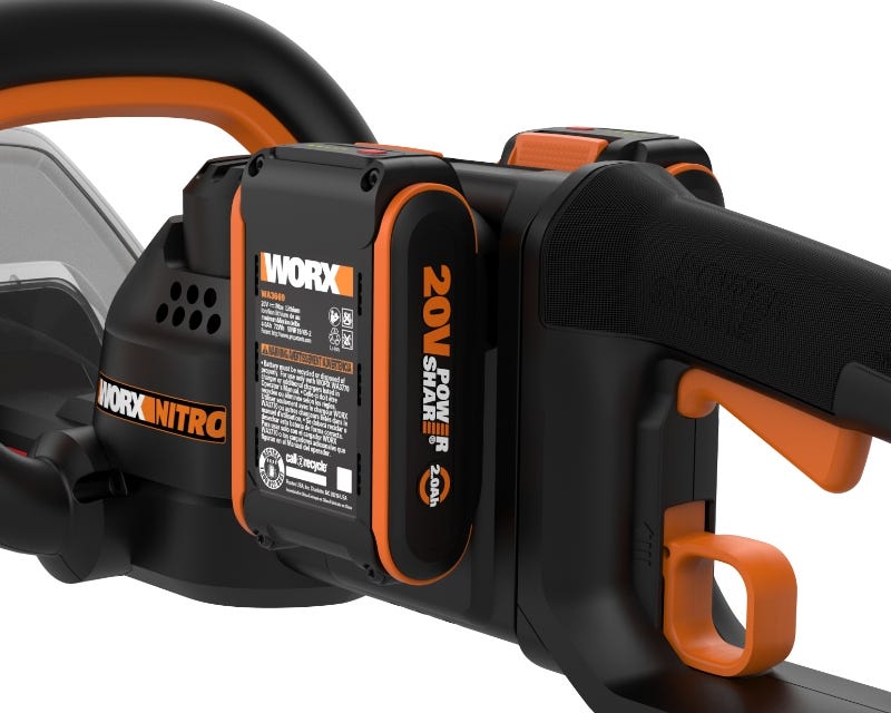 Worx WG284 40V Power Share 24 Cordless Hedge Trimmer