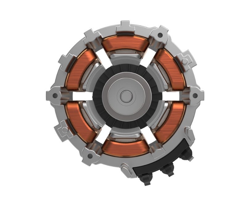 image of the internal brushless motor