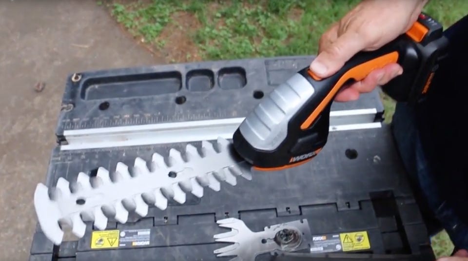 cordless shear shrubber