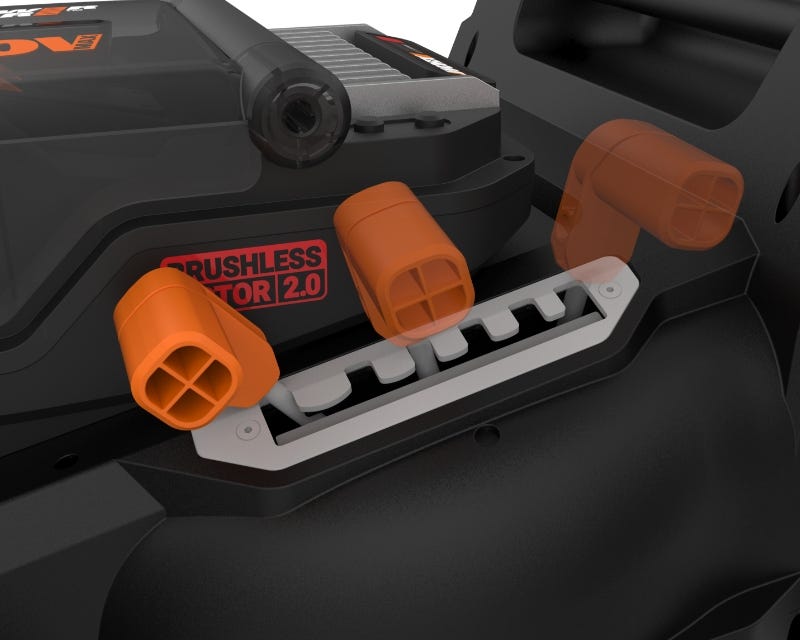 Single-Lever Height Adjustment (6 Positions: 1.5" – 3.5")