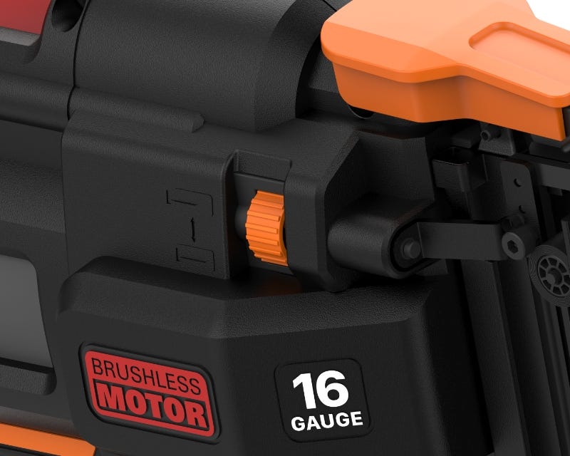 Tool-Free Depth Adjustment (3/4" – 2-1/2")