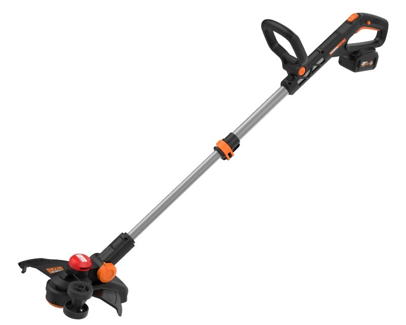 Worx Nitro WG173 20V 13'' Cordless String Trimmer (Battery & Charger  Included) Black WG173 - Best Buy