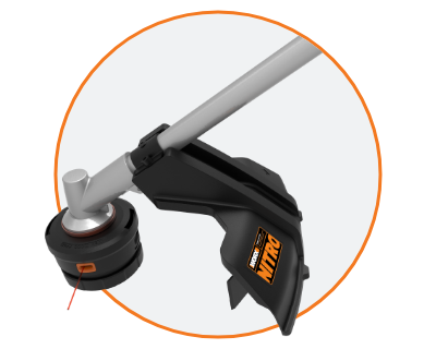 Worx Nitro Wg186 40v Powershare Pro Attachment-capable Driveshare 15  Cordless String Trimmer : Target