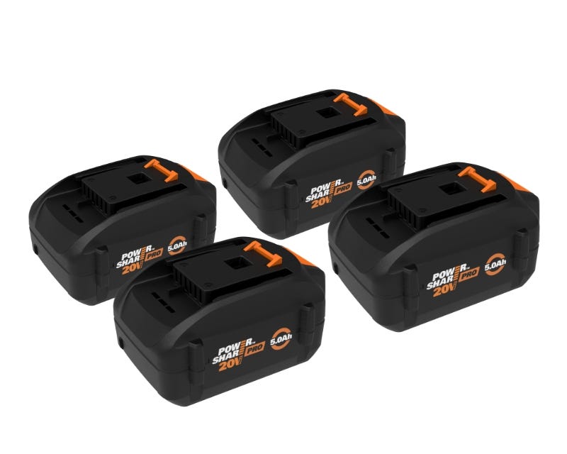 WA3678 WORX 20V Power Share PRO 8.0Ah Lithium-Ion High-Capacity