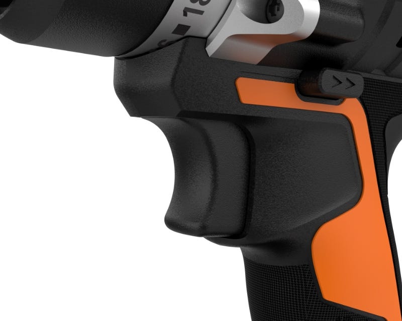 Variable speed trigger gives you exact control