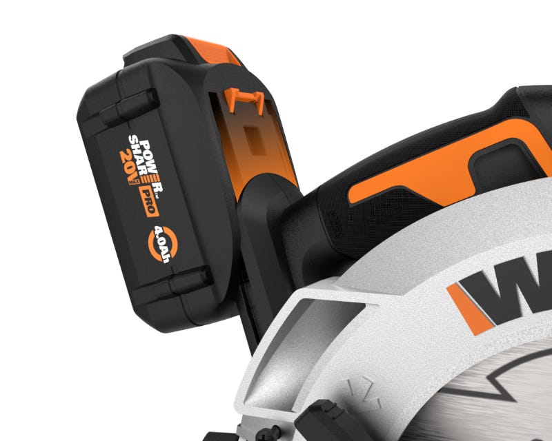 Worx Nitro WX520L.9 20V Power Share 7.25