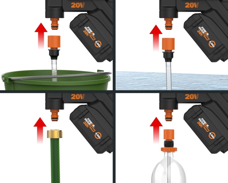 Pulls From Any Water Source