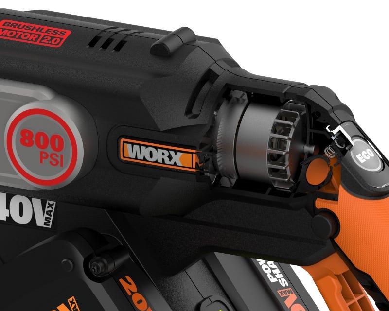 close up of the interior of the brushless motor
