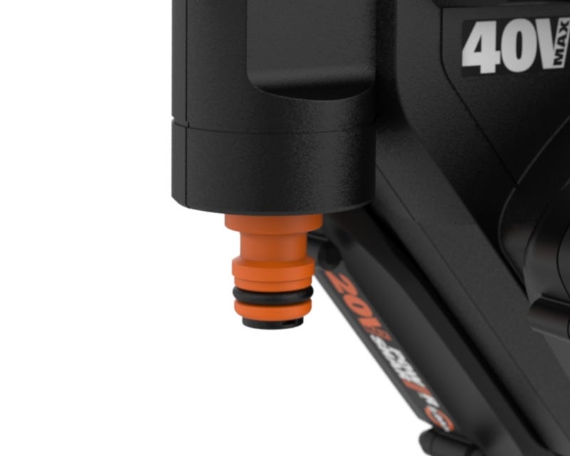 close up of the connection 