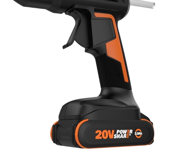 WORX 20V Power Share Full-Size Hot Glue Gun Review