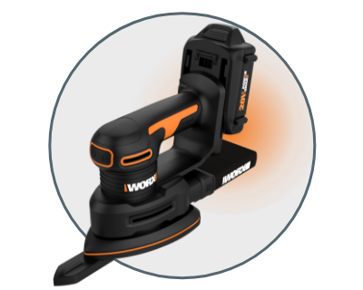 Worx WX822L 20V Cordless Detail Sander