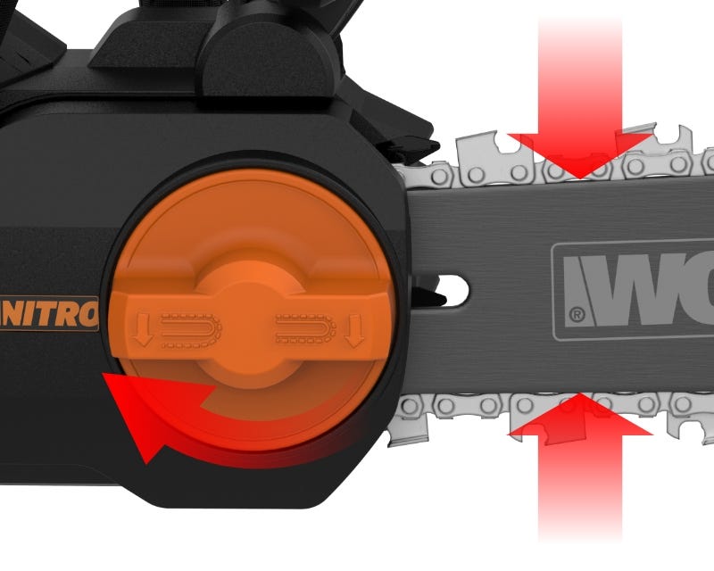 Tool-Free Chain Tensioning