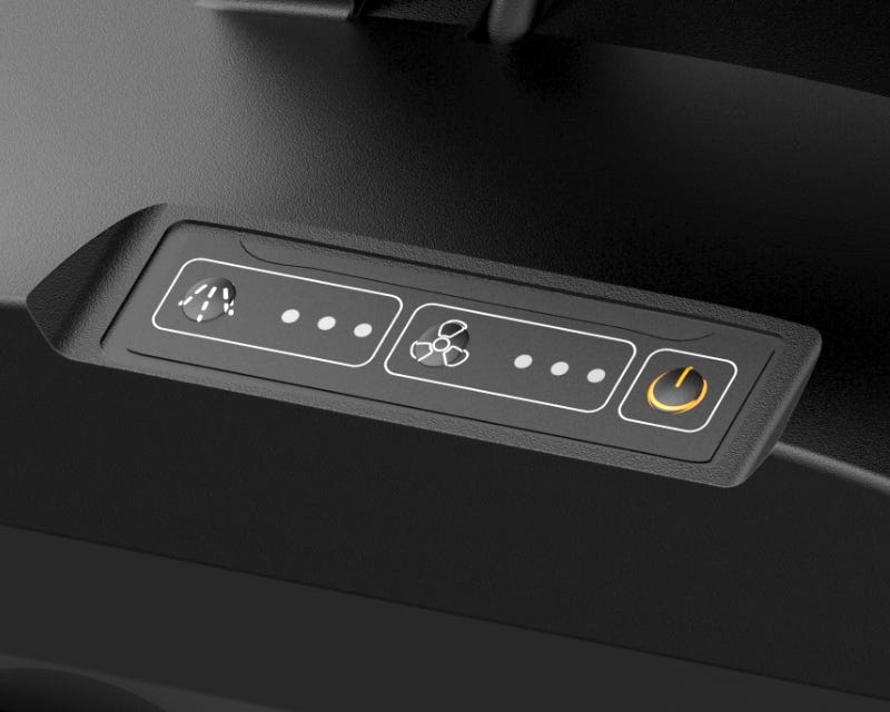 3 Speed & 3 Mist settings