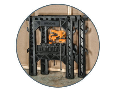 Worx clamping sales sawhorse pair